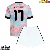 Belgium Charles De Ketelaere #17 Replica Away Minikit World Cup 2026 Short Sleeve (+ pants)